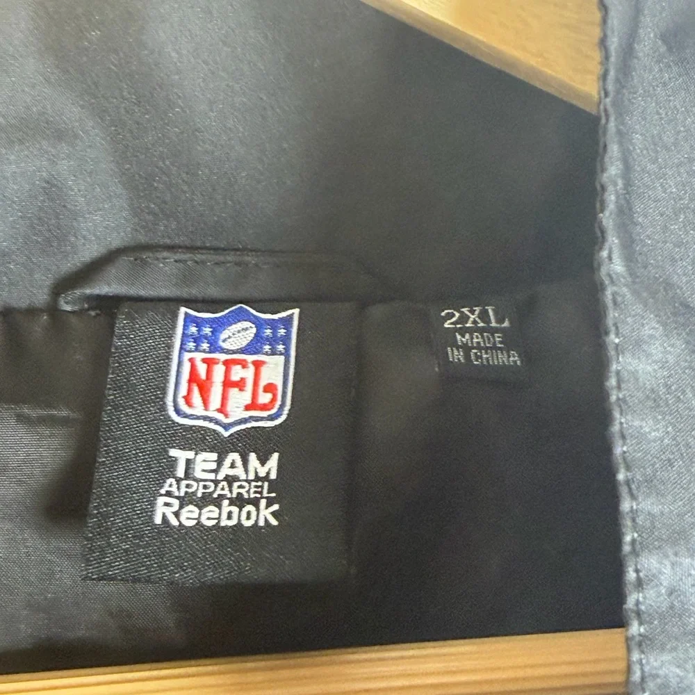 Vintage Y2K Reebok Men’s NFL Pittsburgh Steelers Full Zip Jacket Sz 2XL - Picture 5 of 9